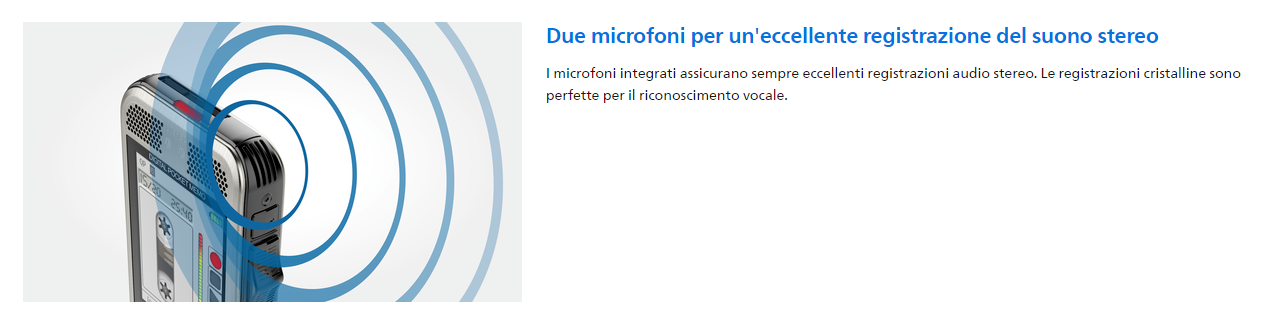 Philips set di dittatura e trascrizione DPM 7700