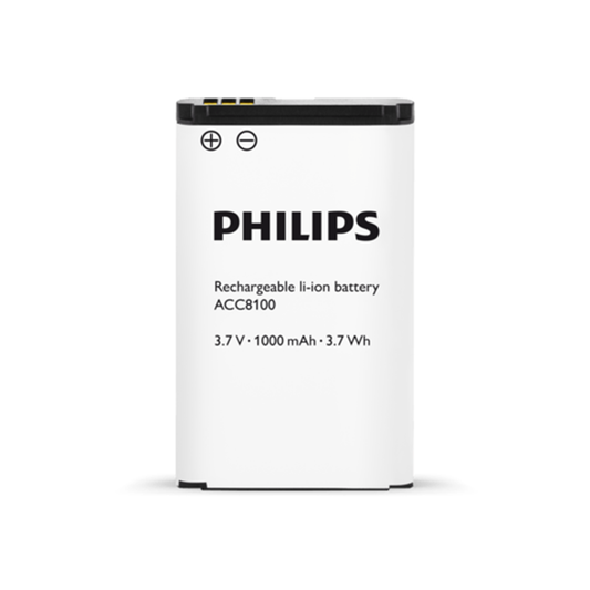 Philips 1000mA battery pack for DPM 4 ACC 8100/00